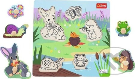 Trefl vkládačka Louka