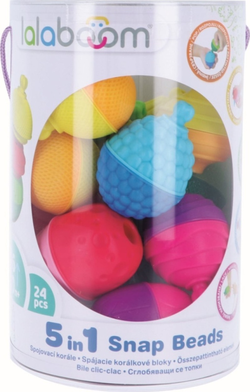 Lalaboom Spojovací korále 24 ks