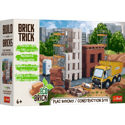 Trefl Brick Trick staveniště XL stavebnice 290 dílků