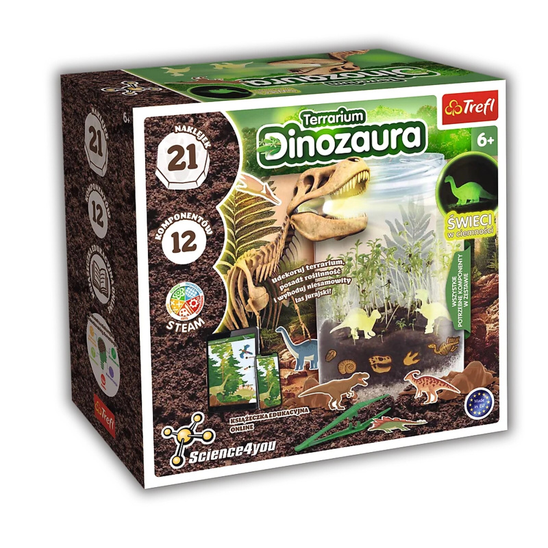 Vzdělávací sada Terrarium dinosaura Science4You