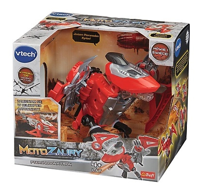 VTech Motozaury Pteranodon Kyrion – interaktivní hračka 2v1 vrtulník a dinosaurus