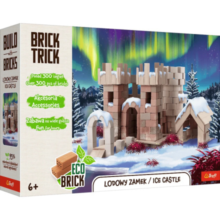 Stavebnice brick trick ledový zámek 300 dílků