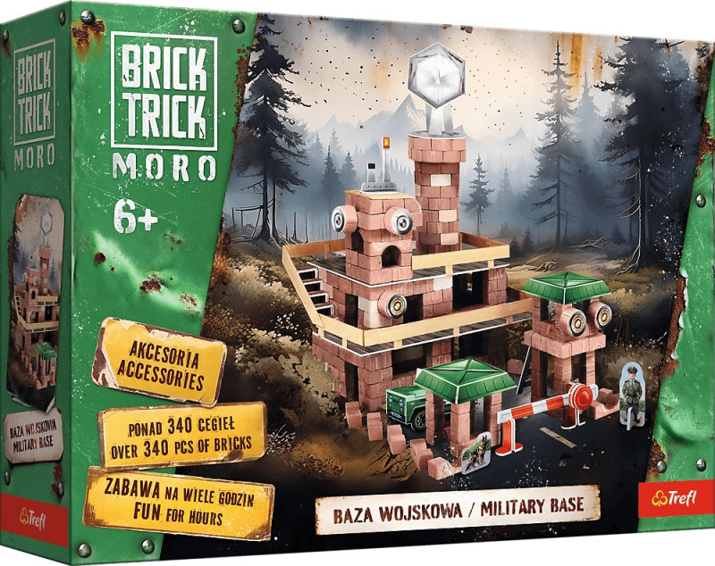 Trefl Brick Trick Moro: Vojenská základna XL