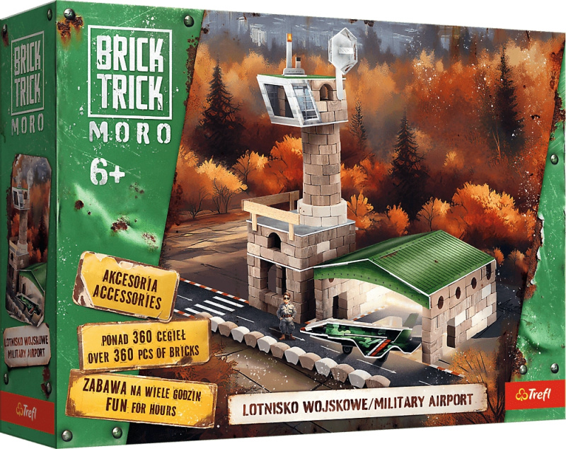 Trefl Brick Trick Moro: Vojenské letiště XL
