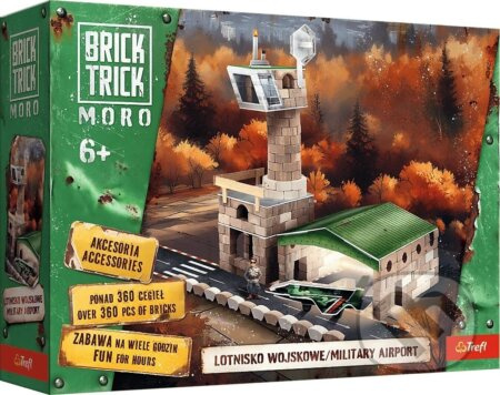 Trefl Brick Trick Moro: Vojenské letiště XL