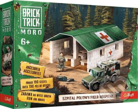 Trefl Brick Trick Moro: Polní nemocnice XL