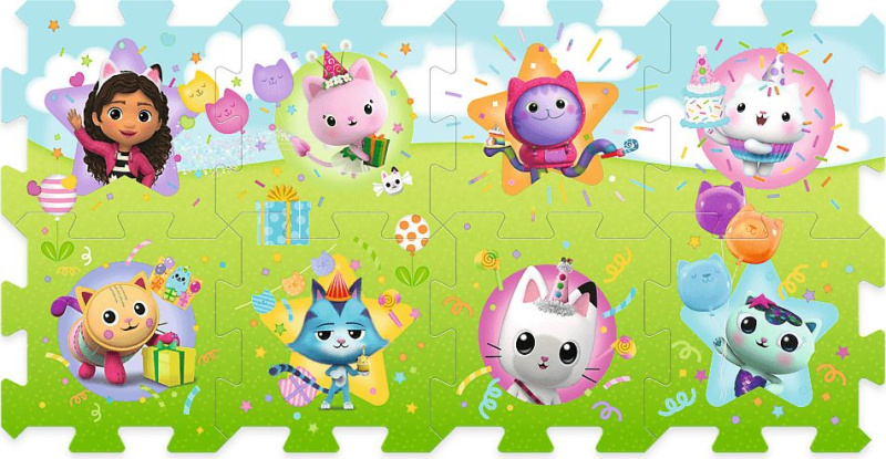 Pěnové puzzle Gábinin kouzelný domek TREFL