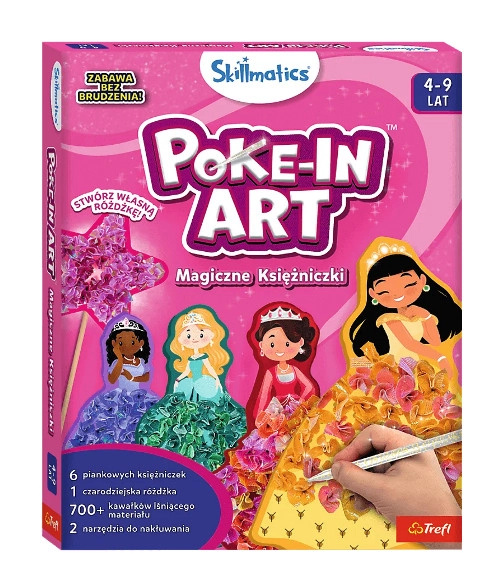 Skillmatics poke-in art magické princezny