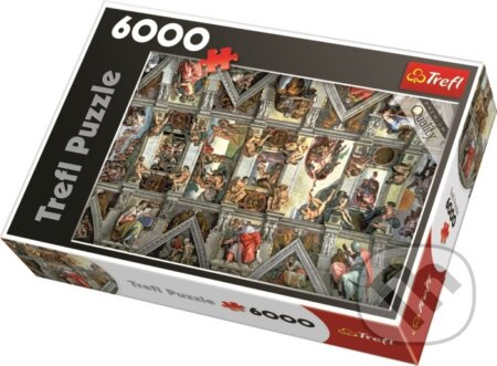 Sixtínska Kaplnka - puzzle z kategorie Umělecké
