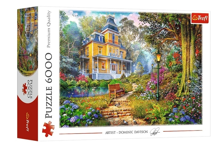 Puzzle Letní sídlo 6000 dílků -  Autor Neuveden