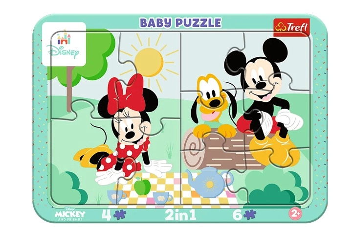 Rámkové puzzle Baby Dziecięca radość