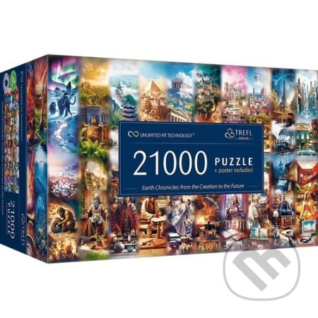 TREFL UFT Kronika Země Od stvoření k budoucnosti 21000 dílků