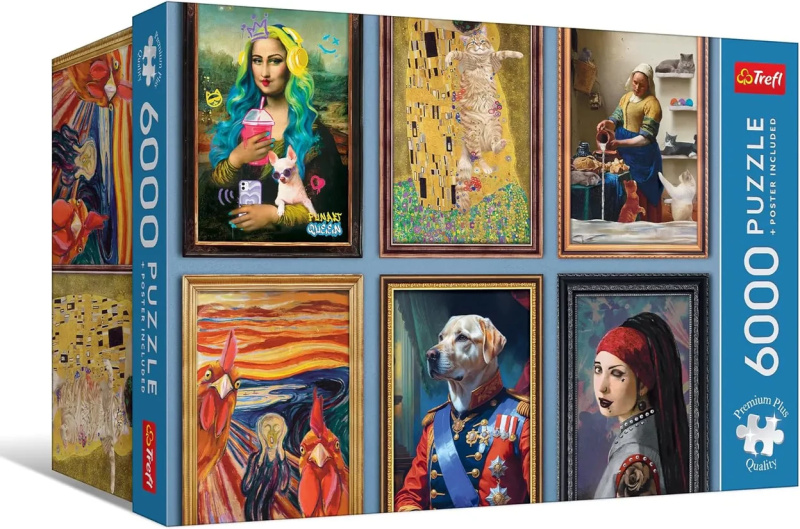 Puzzle Trefl Premium Plus Fun Art Collection 6000 dílků