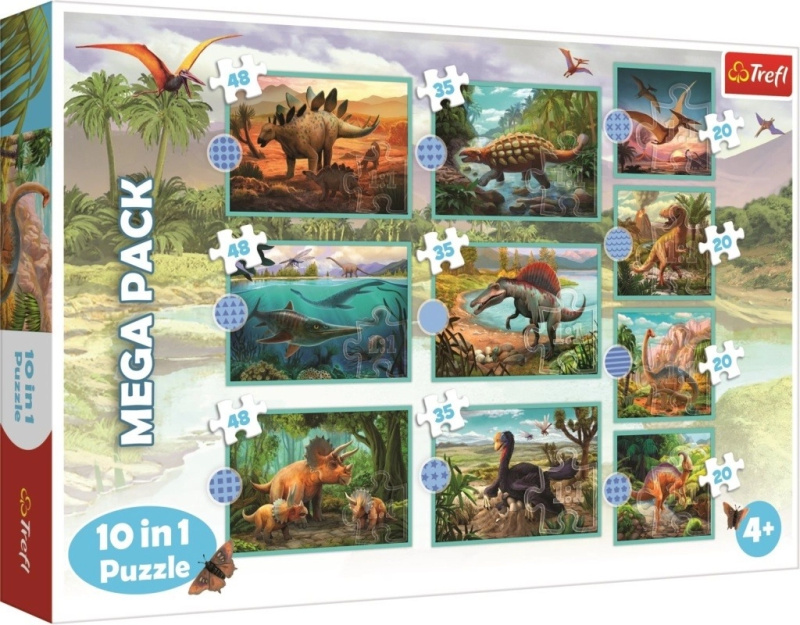 TREFL Dinosauři MEGA PACK 10v1