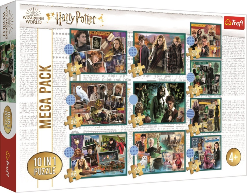 TREFL Harry Potter MEGA PACK 10v1