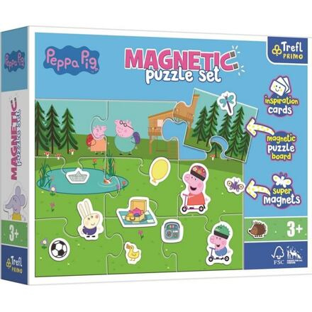 Magnetické puzzle Peppino hřiště, Prasátko Peppa