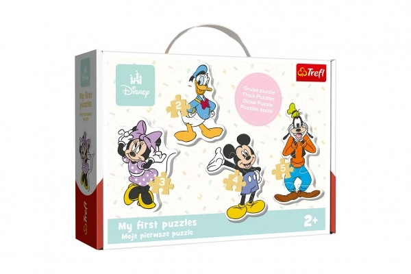 Trefl Baby Mickey Mouse a přátelé 14 dílků