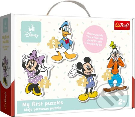 Trefl Baby Mickey Mouse a přátelé 14 dílků
