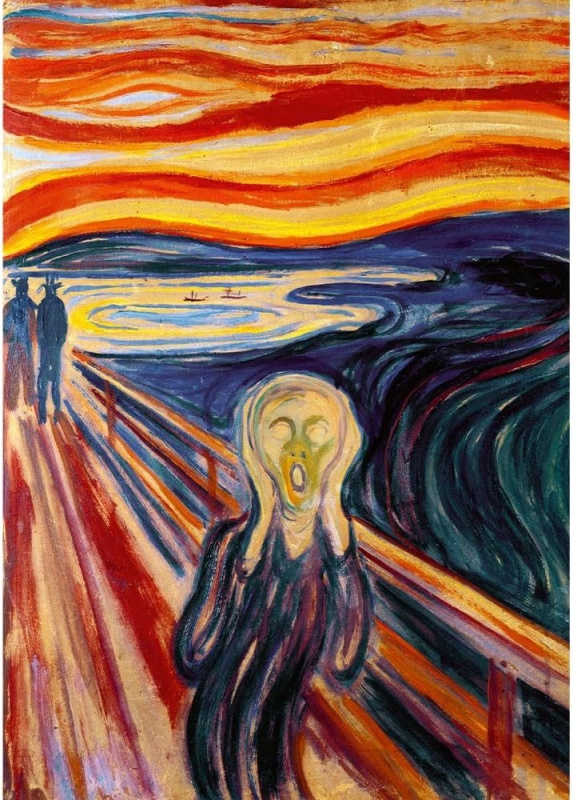 TREFL Art Collection Výkřik 1000 dílků