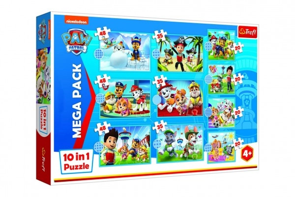 Trefl 10v1 Paw Patrol Tlapková patrola 960001
