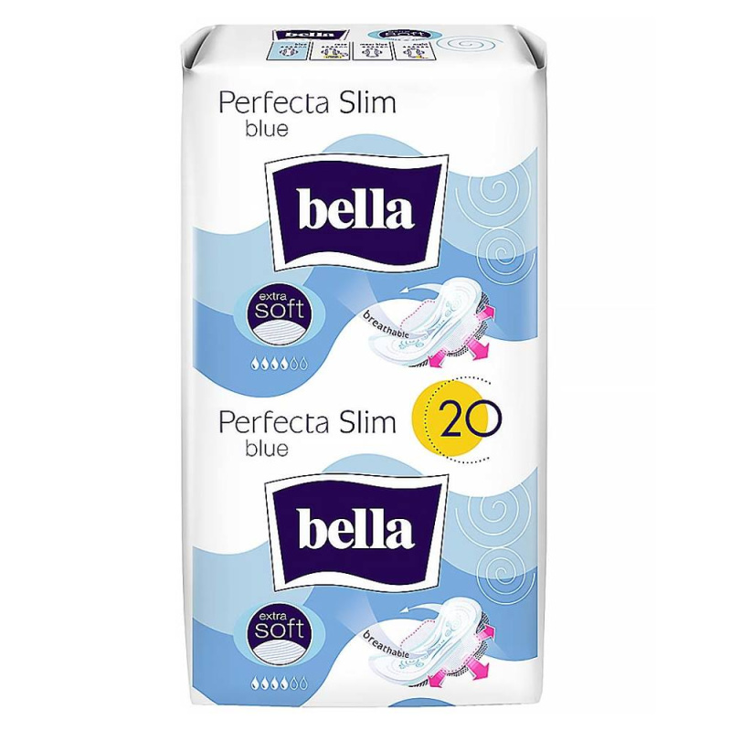 BELLA Perfecta Slim Blue vložky 20 ks