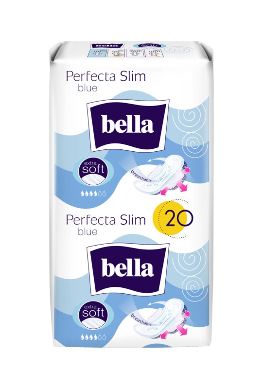 BELLA Perfecta Slim Blue vložky 20 ks