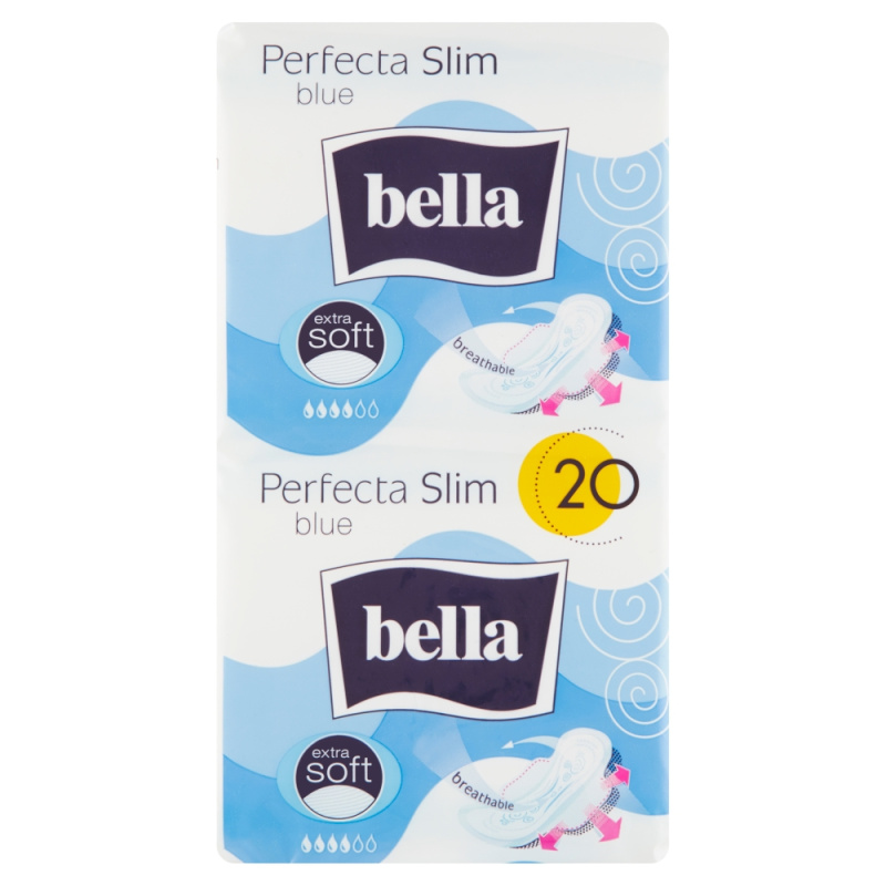 BELLA Perfecta Slim Blue vložky 20 ks