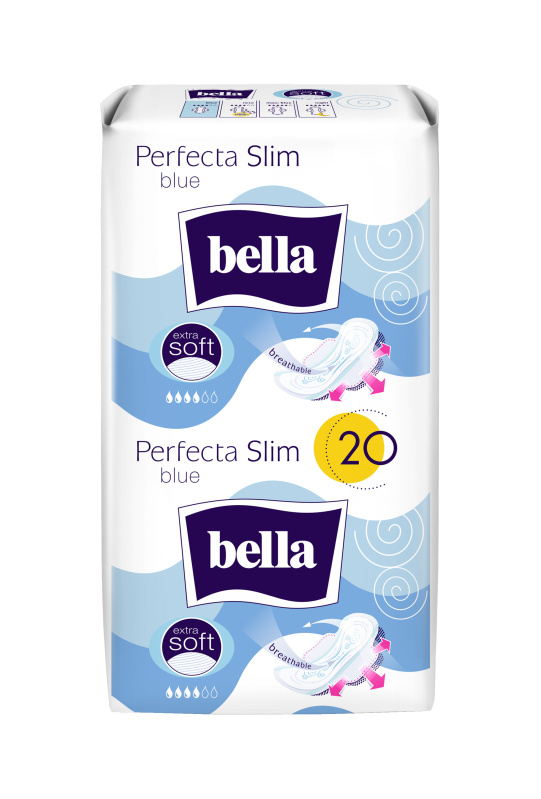 BELLA Perfecta Slim Blue vložky 20 ks