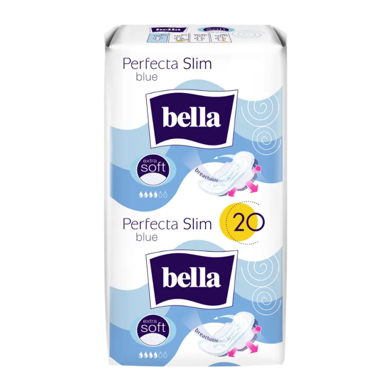 BELLA Perfecta Slim Blue vložky 20 ks