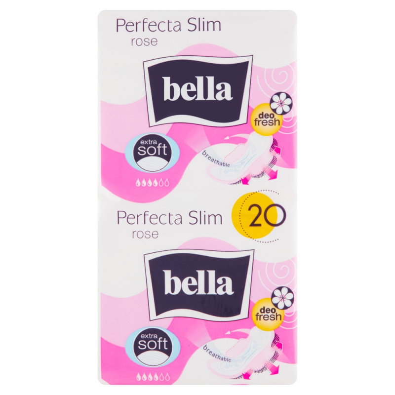 BELLA Perfecta Slim Rose vložky 20 ks