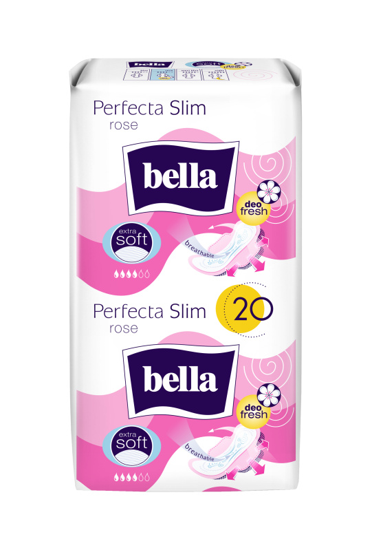 BELLA Perfecta Slim Rose vložky 20 ks