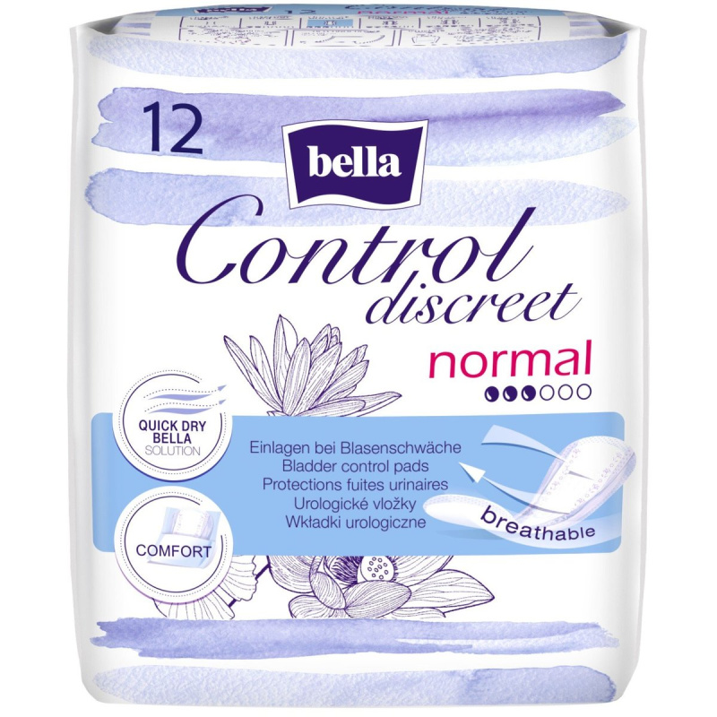 Bella Control discreet Normal Vložky