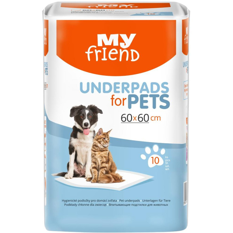 My Friend Absorpční podložky pro psy a kočky 60×60 cm