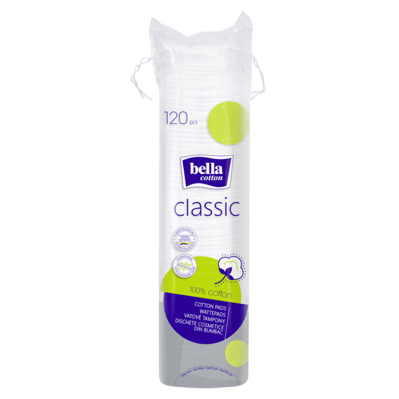 BELLA Evita odličovací tampony 120 ks
