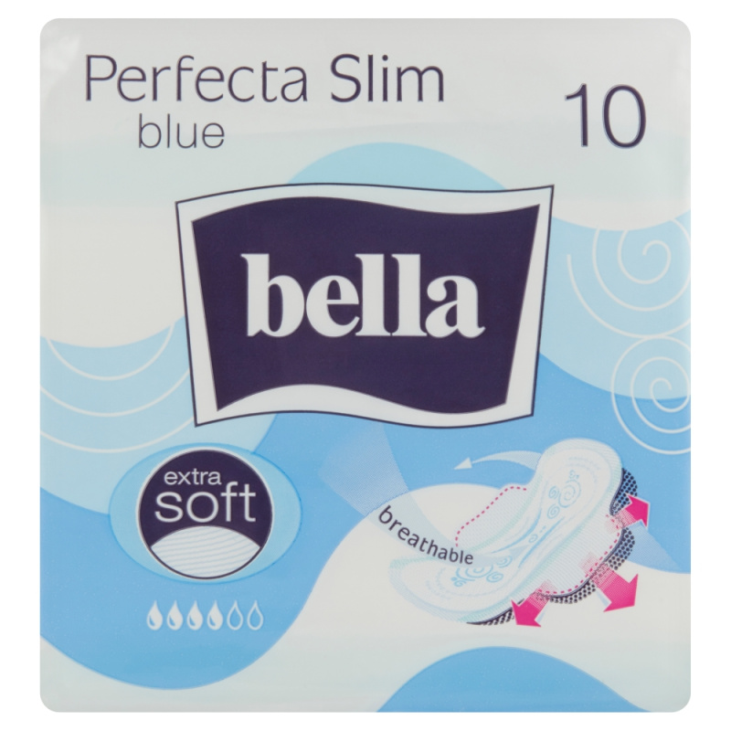 BELLA Perfecta Slim Blue vložky 10 ks