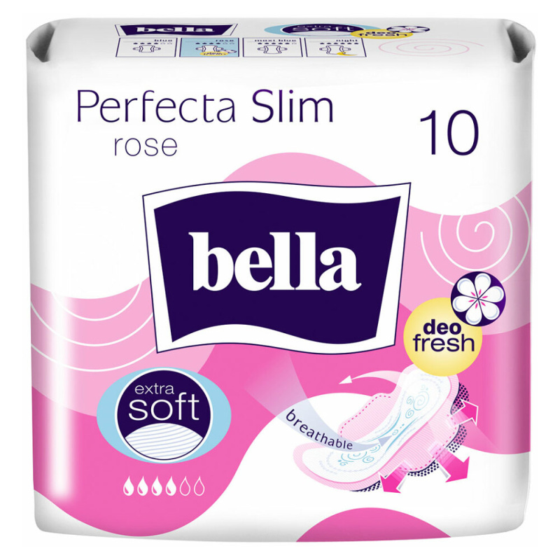 BELLA Perfecta Slim Rose vložky 10 ks