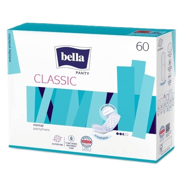 BELLA Panty Classic slipové vložky 60 ks