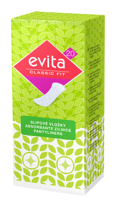 BELLA Evita Classic Fit slipové vložky 20 ks