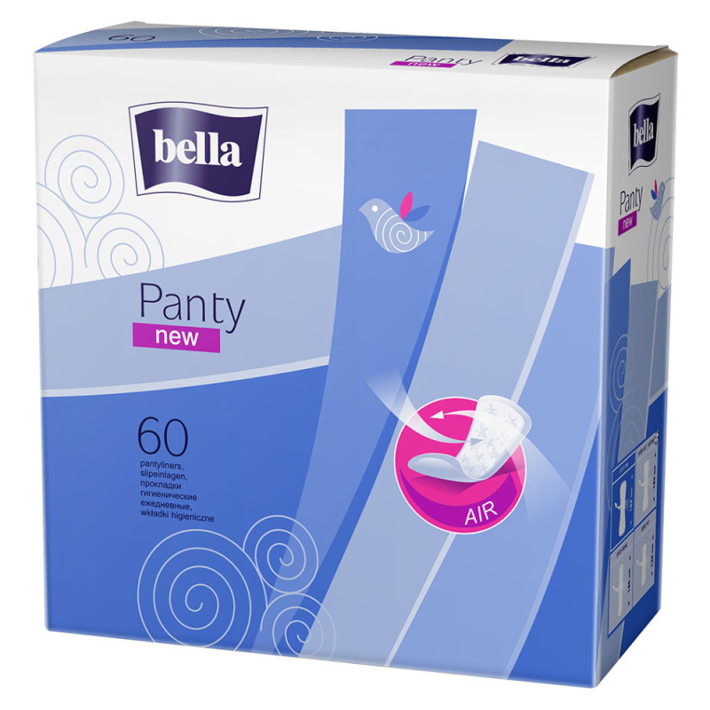 BELLA Panty New slipové vložky 60 ks