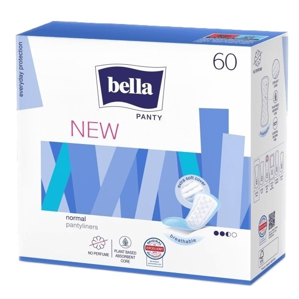 BELLA Panty New slipové vložky 60 ks