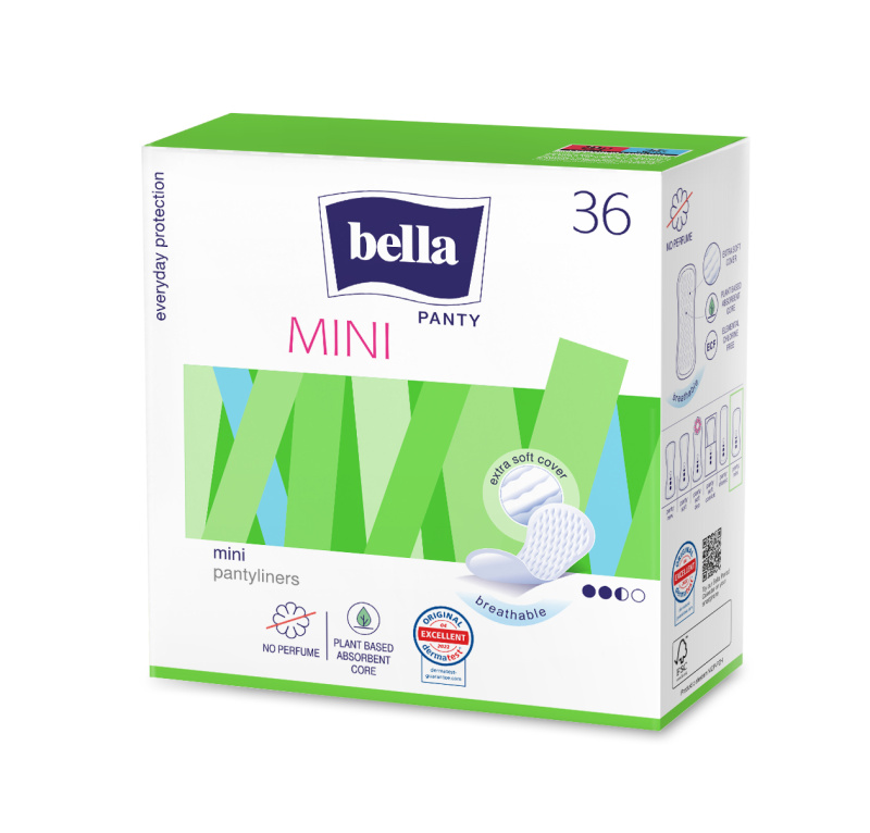 BELLA Panty Mini slipové vložky 36 ks