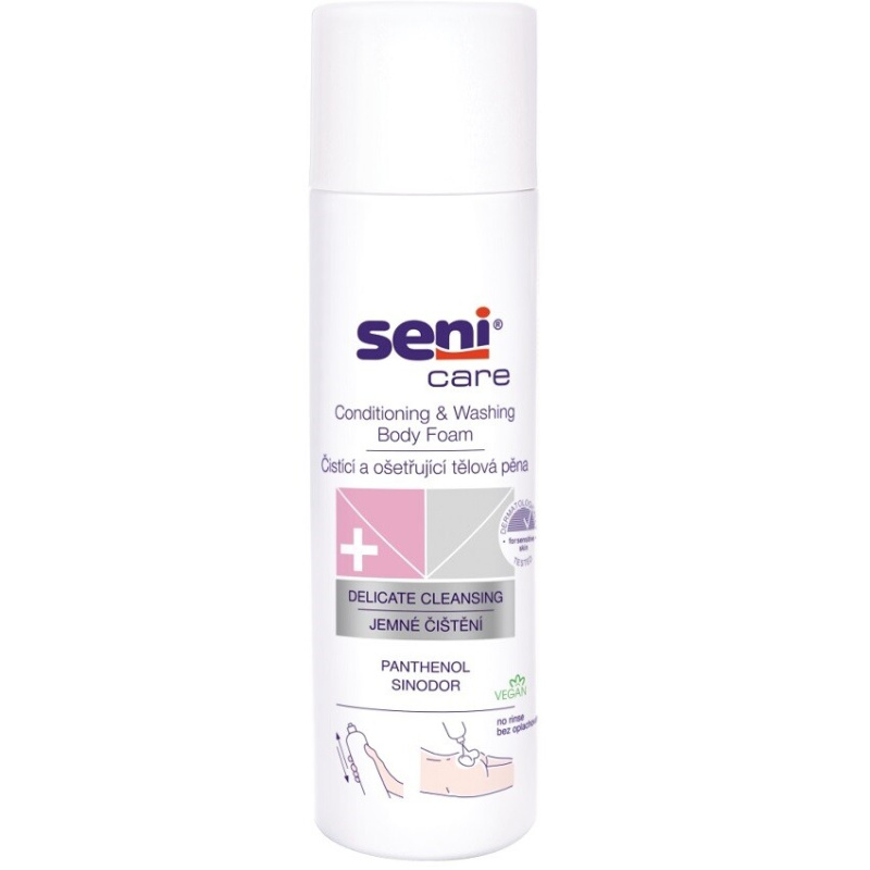 Seni care Čisticí a ošetřující tělová pěna 250 ml