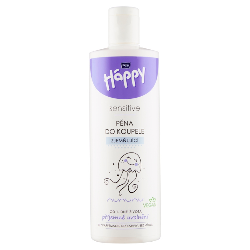 Bella Baby Happy Sensitive pěna do koupele pro děti 400 ml