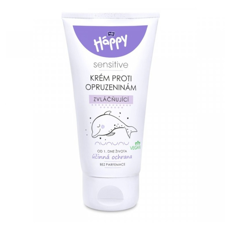 BELLA Baby Happy Sensitive dětský ochranný krém proti opruzeninám 75 ml