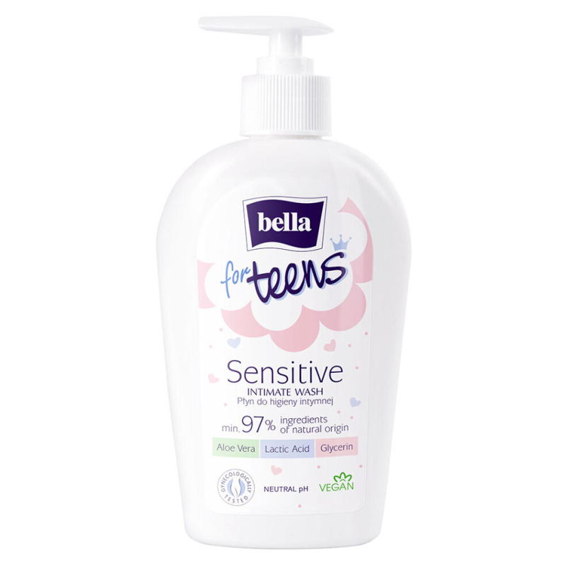 BELLA For Teens Sensitive gel pro intimní hygienu pro dívky 300 ml