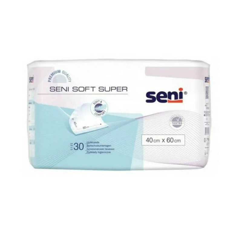 Seni Soft   60x40cm  absorpční podložky 30 ks