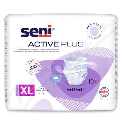 SENI ACTIVE PLUS Absorpční kalhotky XL 10 ks