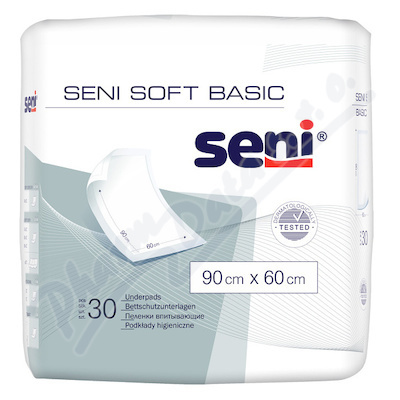 SENI Soft basic absorpční podložky 90 x 60 cm 30 kusů