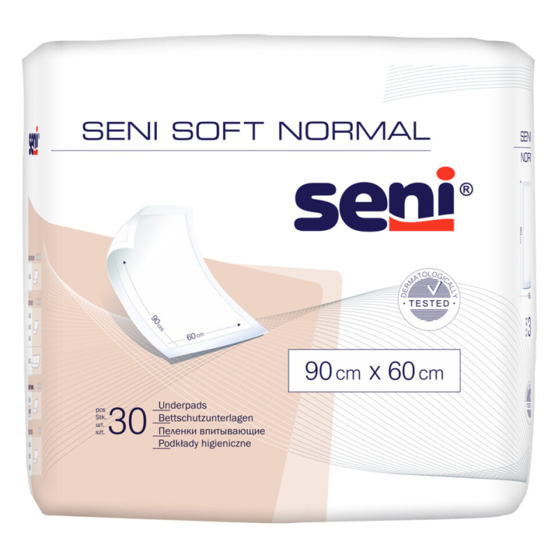Seni Soft Normal   90x60 cm absorpční podložky 30 ks