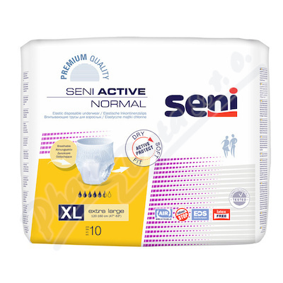 Seni Active Normal Extra Large inkontinenční plenkové kalhotky 10 ks